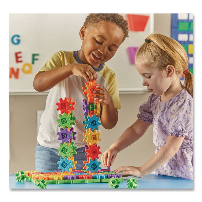 Gears! Gears! Gears! Deluxe Building Set, Grades Pre-K to 5, 100 Pieces