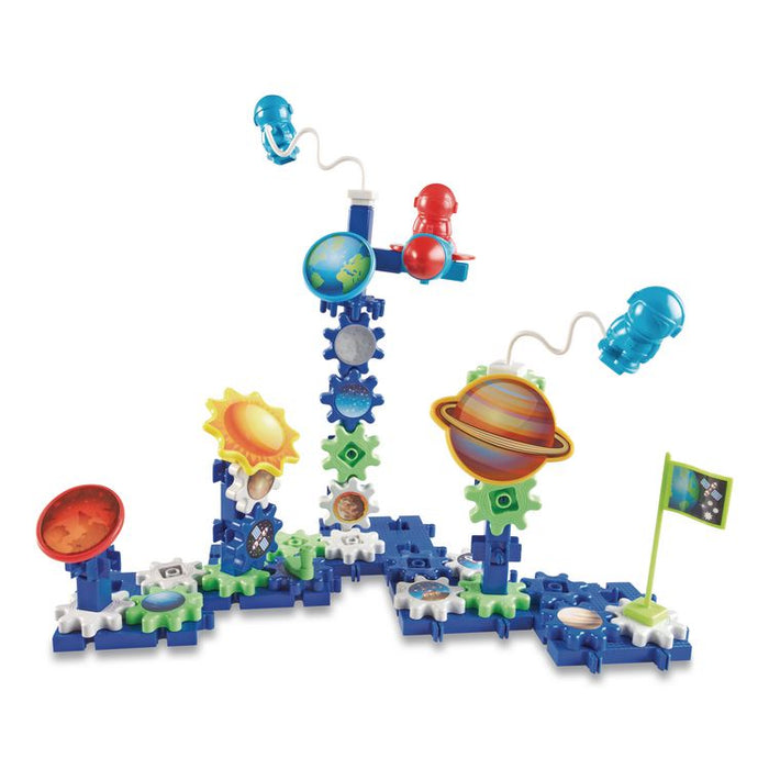 Gears! Gears! Gears! Space Explorers Building Set, Grades Pre-K to 5, 77 Pieces