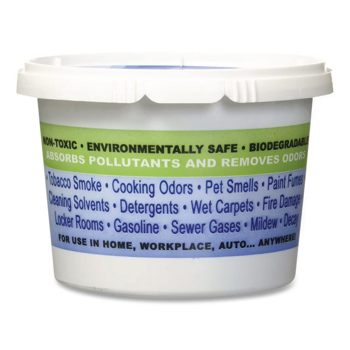 Sponge Odor Absorber, 16 oz Cup, 12/Carton