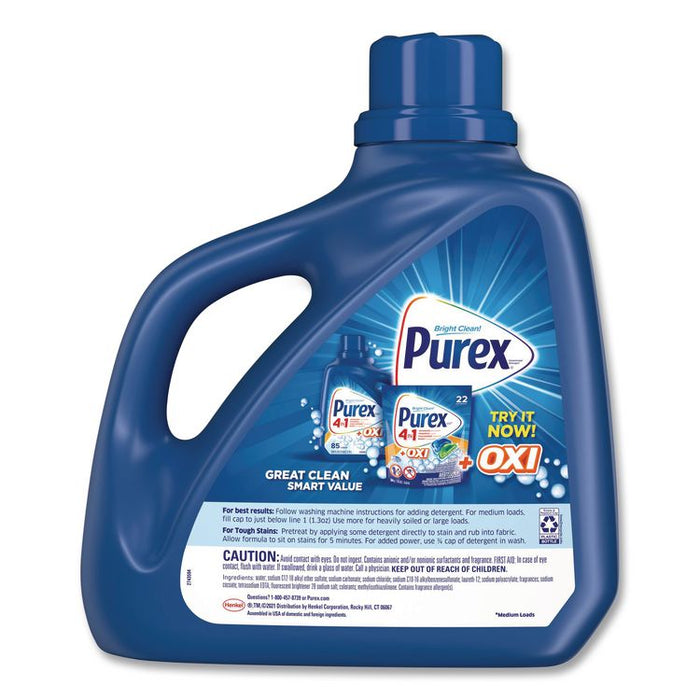 Liquid Laundry Detergent, Mountain Breeze Scent, 150 oz Bottle, 4/Carton