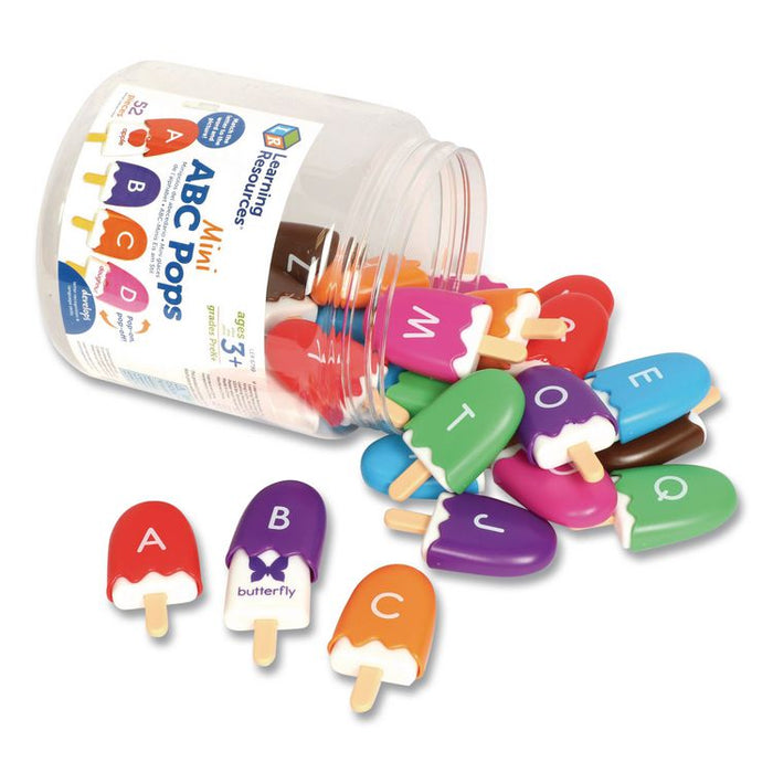 Mini ABC Pops, Pre-K to K, 52 Pieces