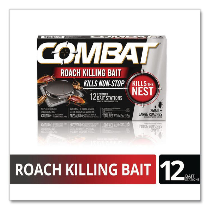 Roach Bait Insecticide, 0.42 oz, 12/Pack, 10 Packs/Carton
