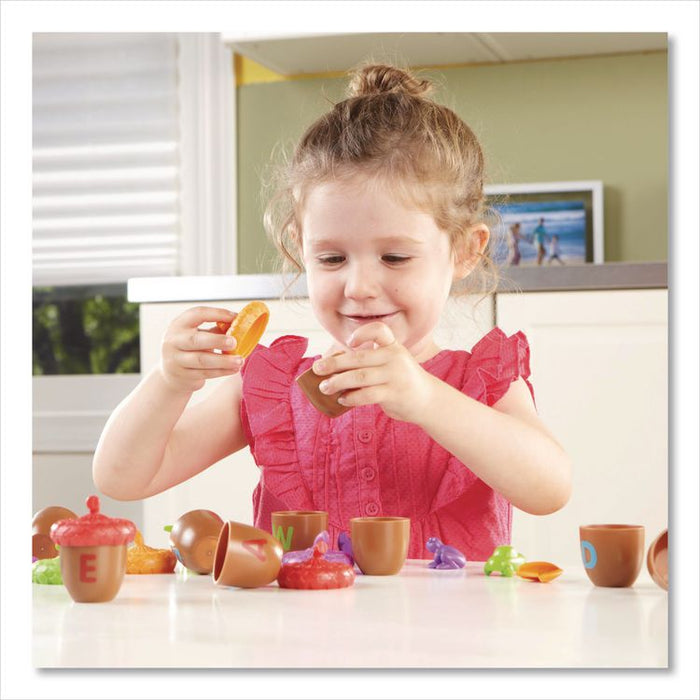 Alphabet Acorns Activity Set, Pre-K to K, 78 Pieces