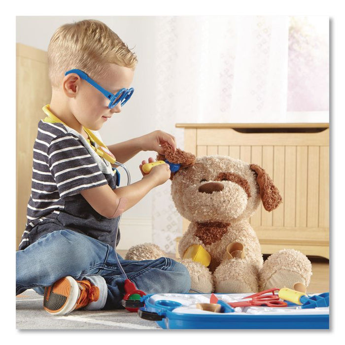 Pretend and Play Doctor Set, Ages 3 and Up, 19 Pieces