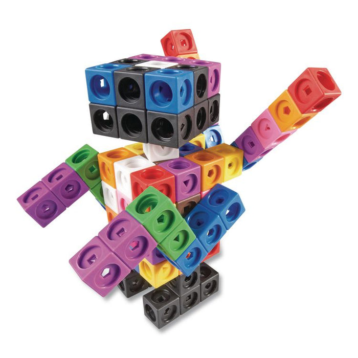 MathLink Cubes Big Builders, Grades 1 to 4, 200 Pieces