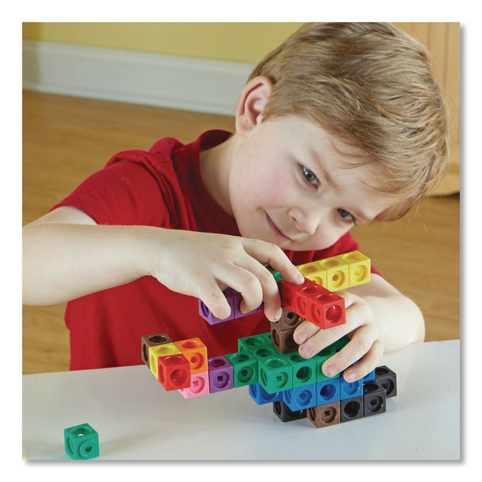 MathLink Cubes Big Builders, Grades 1 to 4, 200 Pieces