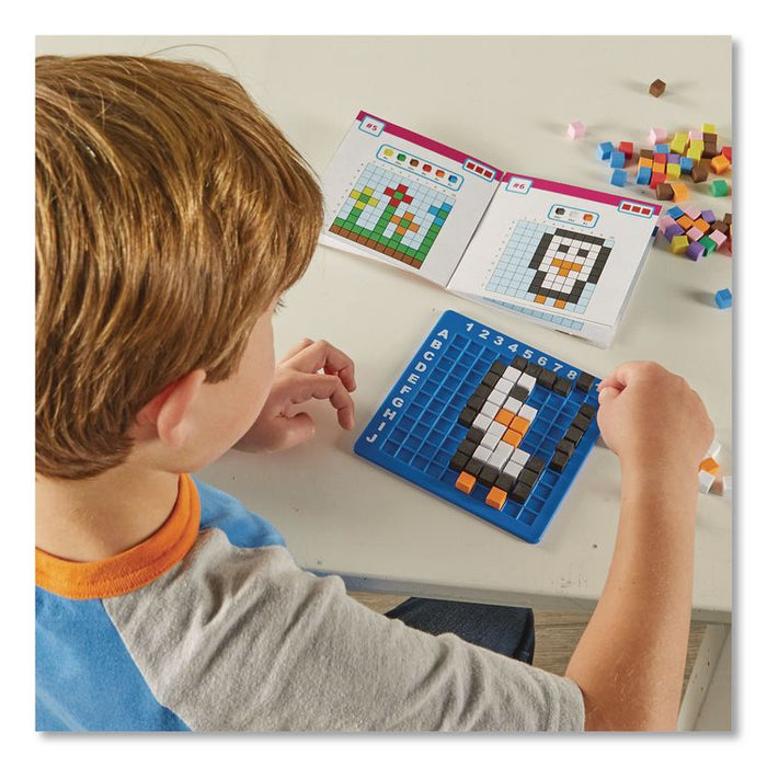 STEM Explorers Pixel Art Challenge, Grades K to 2, 402 Pieces