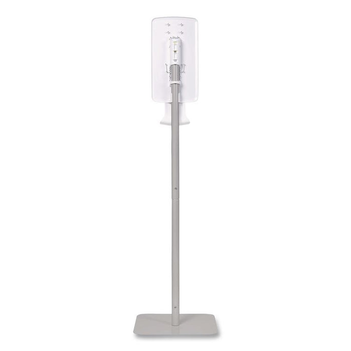 FIT Touch Free Dispenser Floor Stand, 15.7 x 15.7 x 58.3, White