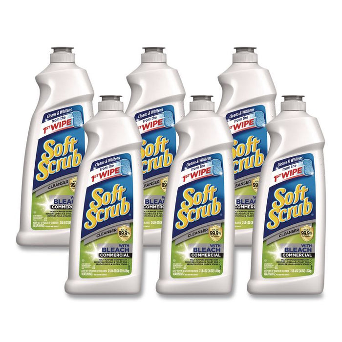 Cleanser with Bleach Commercial 36 oz Bottle, 6/Carton