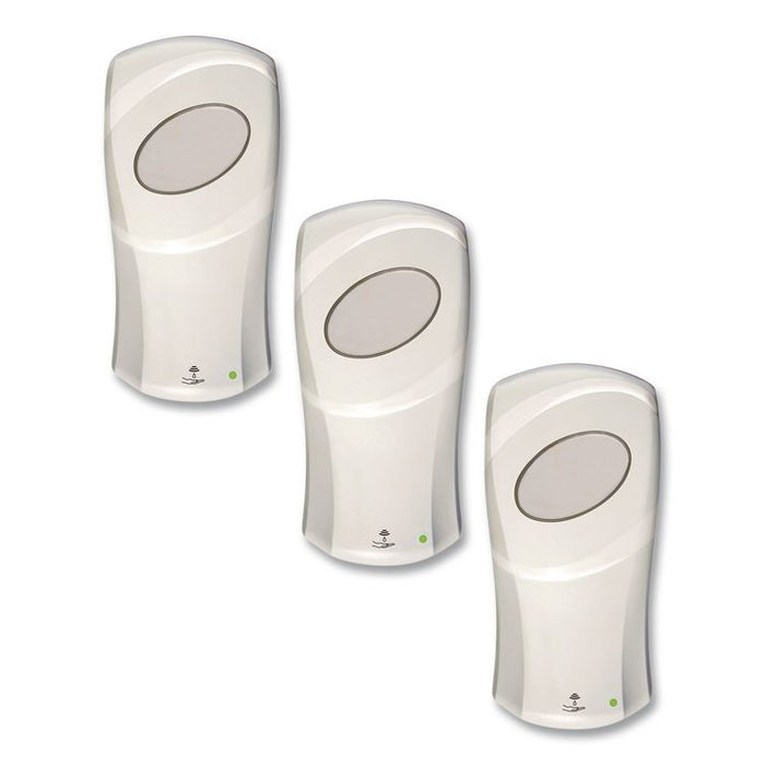 FIT Universal Touch Free Dispenser, 1 L, 4 x 5.4 x 11.2, Ivory, 3/Carton
