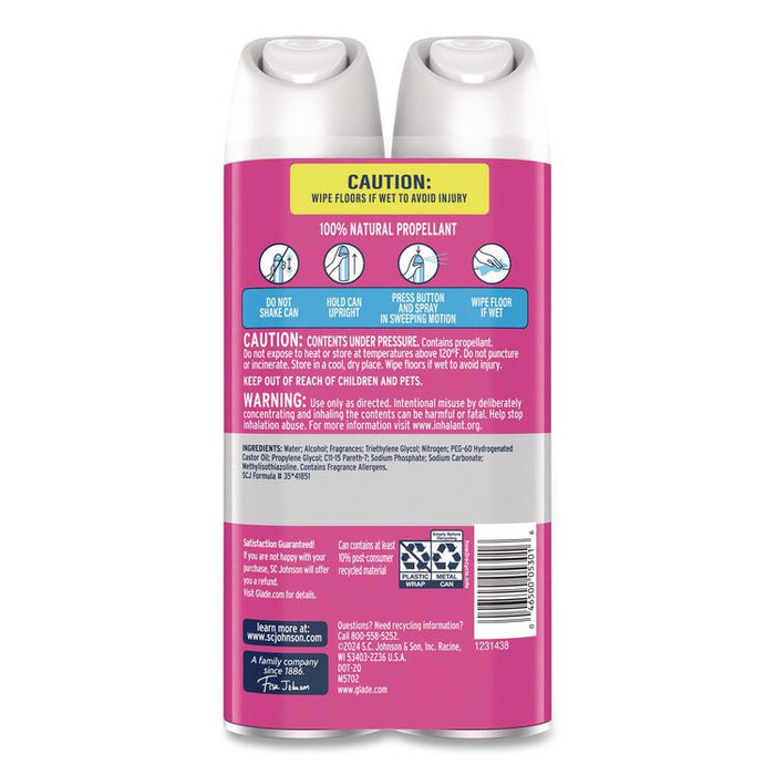 Air Freshener, Tropical Blossoms, 8.3 oz, 2/Pack, 3 Packs/Carton