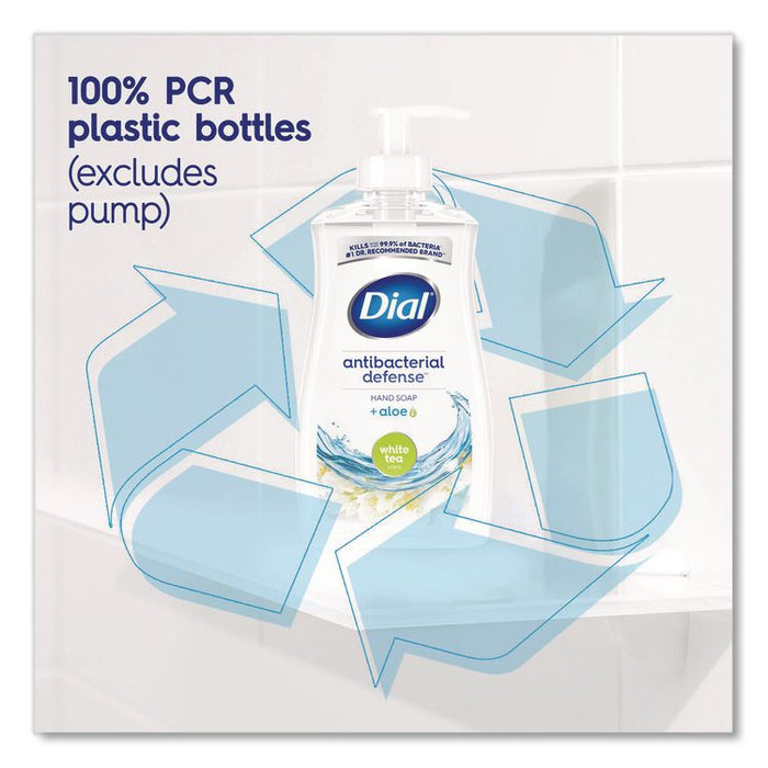 Antibacterial Liquid Hand Soap, White Tea Scent, 11 oz, 12/Carton