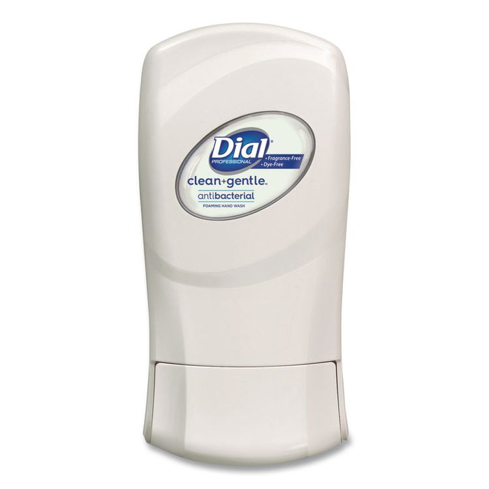 Clean+Gentle Antibacterial Foaming Hand Wash Refill for FIT Manual Dispenser, Fragrance-Free, 1.2 L, 3/Carton