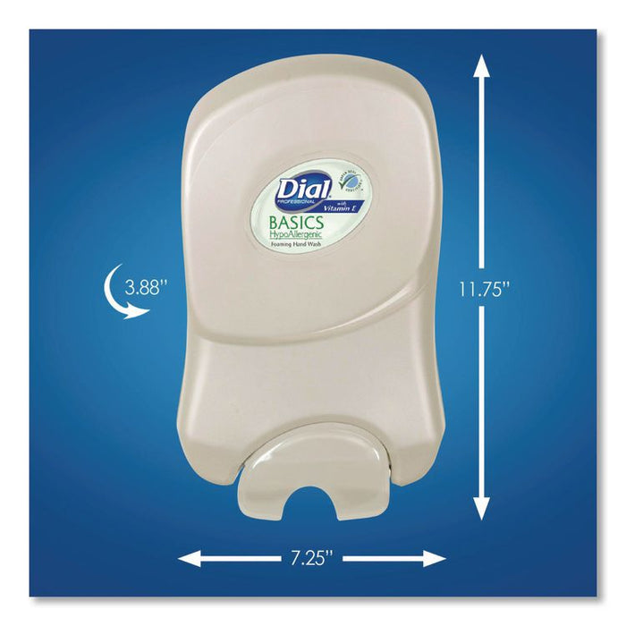 Dial 1700 Manual Dispenser, 1.7 L, 7.07 x 3.95 x 12.66, Pearl, 3/Carton