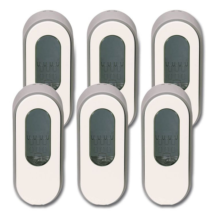 Versa Dispenser for Cartridge Refills, 15 oz, 3.75 x 3.38 x 8.75, Light Gray/White, 6/Carton