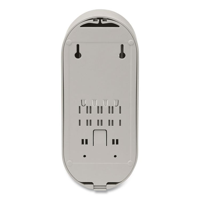 Versa Dispenser for Pouch Refills, 15 oz, 3.75 x 3.38 x 8.75, Light Gray/White, 6/Carton