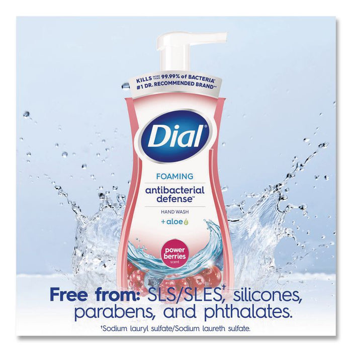 Antibacterial Foaming Hand Wash, Power Berries Scent, 10 oz, 8/Carton