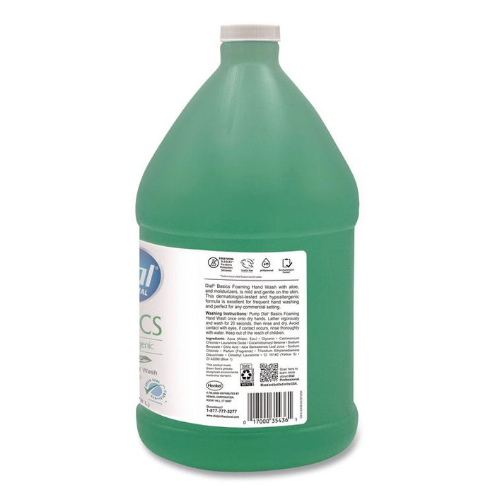 Basics Hypoallergenic Hand Wash, Honeysuckle Scent, 1 gal, 4/Carton