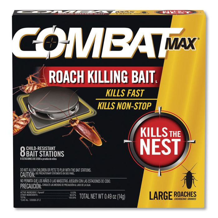 Max Roach Killing Bait, 0.49 oz Bait, 8/Pack, 12 Packs/Carton