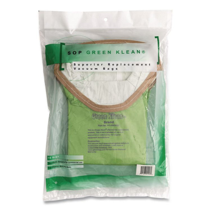 GK-Pt-Pro6Qt Replacement Bag, 10 Bags/Pack, 10 Packs/Carton