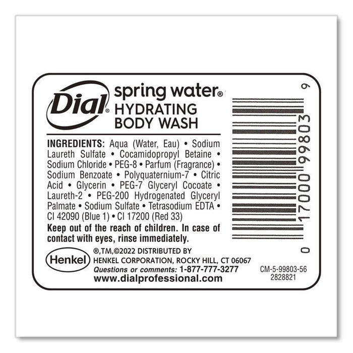 Body Wash Refill for Versa Dispenser, Spring Water Scent, 15 oz