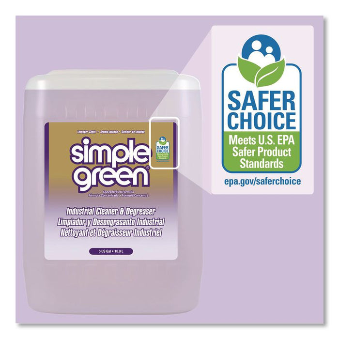 Industrial Cleaner and Degreaser, Lavender Scent, 5 gal Pail