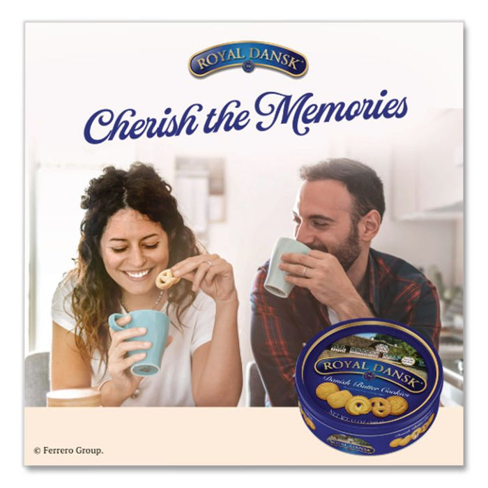 Cookies, Danish Butter, 12 oz Tin