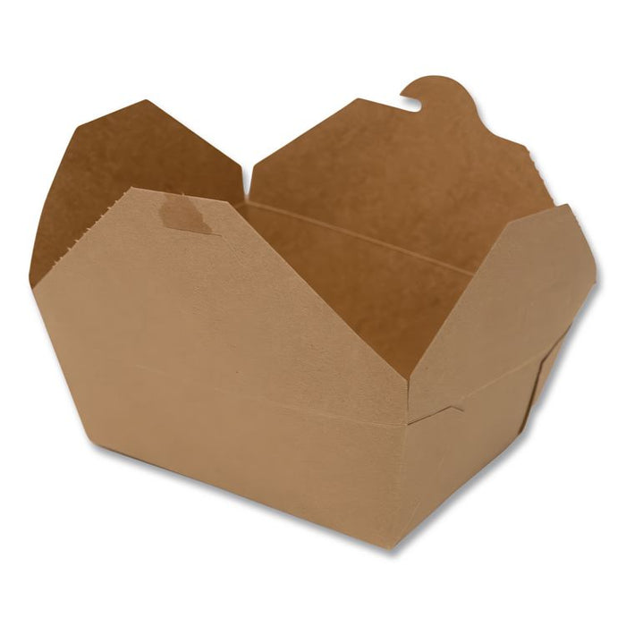 ChampPak Carryout Boxes, #1, 4.38 x 3.5 x 2.5, Brown, Paper, 450/Carton