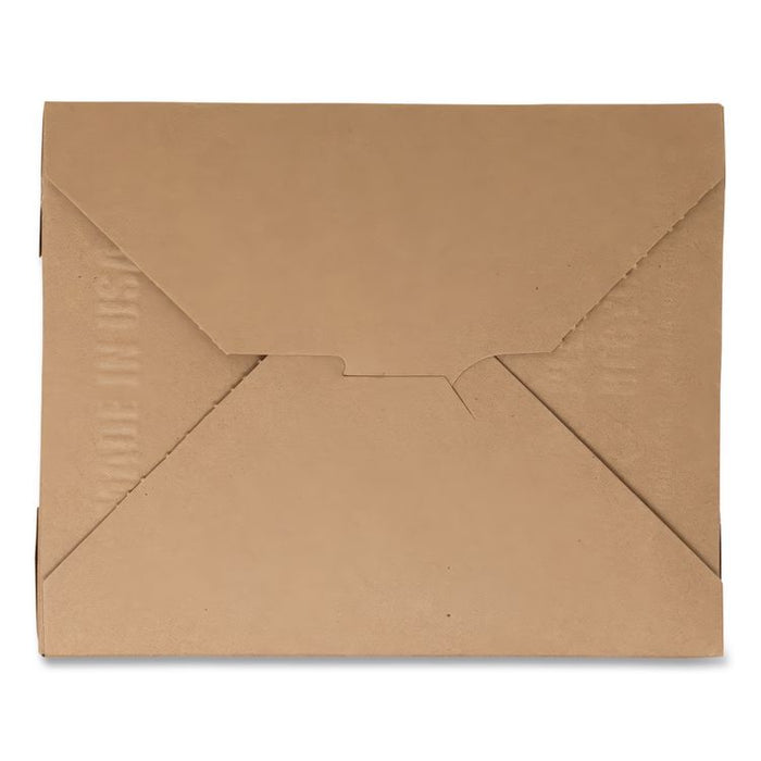ChampPak Carryout Boxes, #4, 7.75 x 5.5 x 3.5, Brown, Paper, 160/Carton