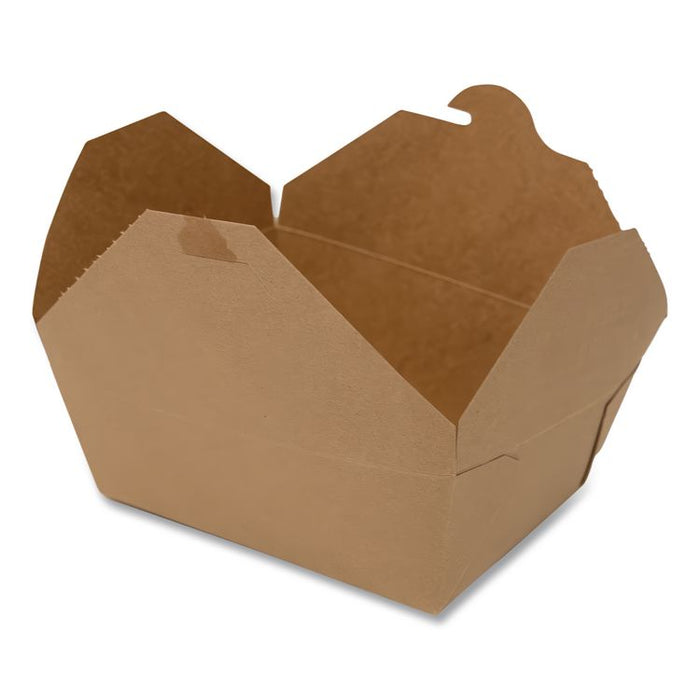 ChampPak Carryout Boxes, #8, 6 x 4.75 x 2.5, Brown, Paper, 300/Carton
