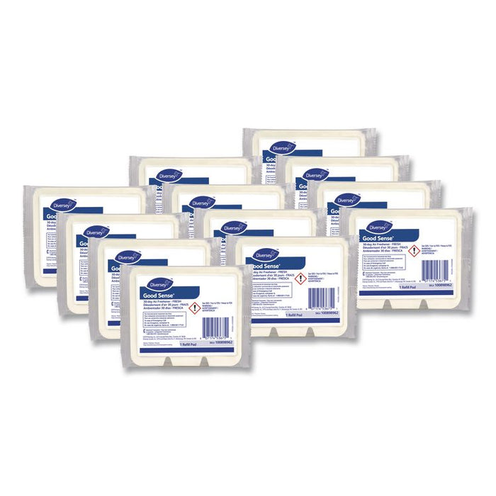 Good Sense 30-Day Air Freshener, Fresh, 12/Carton