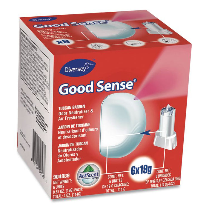 Good Sense Automatic Spray System, Tuscan Garden, 0.67 oz Cartridge, 12/Carton