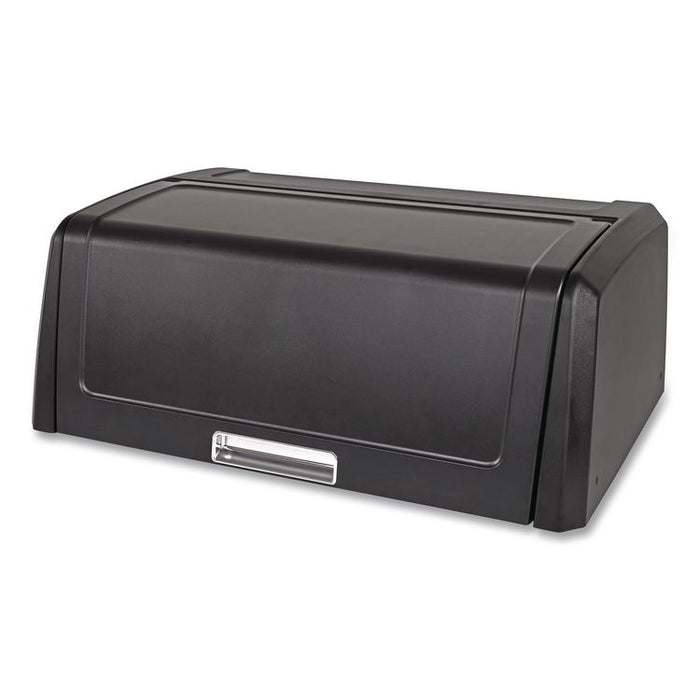 Locking Security Hood for Housekeeping Carts, Plastic, Black