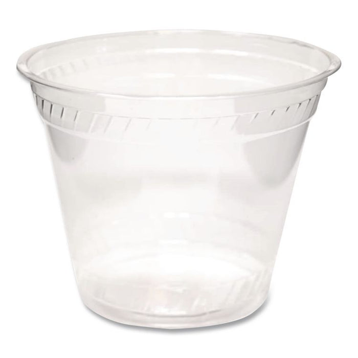 Greenware Cold Drink Cups, Old-Fashioned Cup, 9 oz, Sugarcane, Clear, 50/Sleeve, 20 Sleeves/Carton