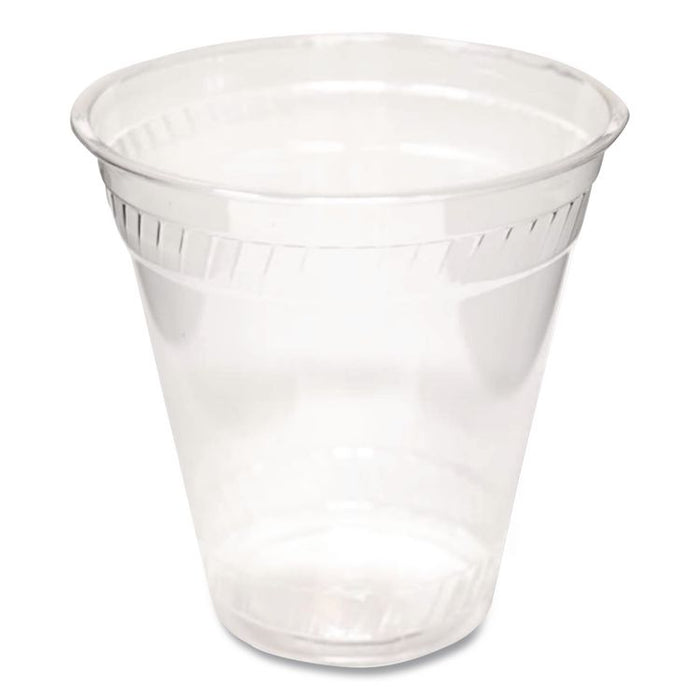 Kal-Clear PET Cold Drink Cups, Squat, 12 oz to 14 oz, Plastic, Clear, 50/Sleeve, 20 Sleeves/Carton