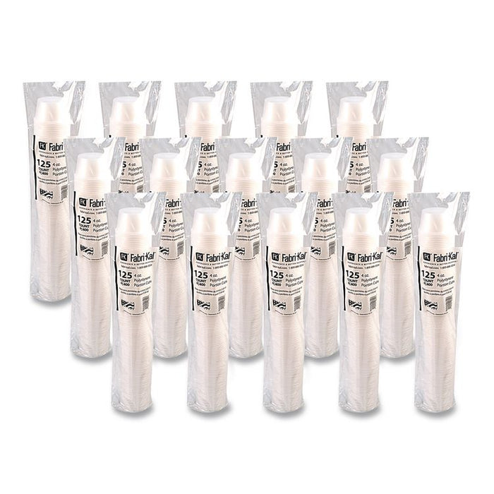 Portion Cups, 4 oz, Plastic, Clear, 125/Sleeve, 20 Sleeves/Carton