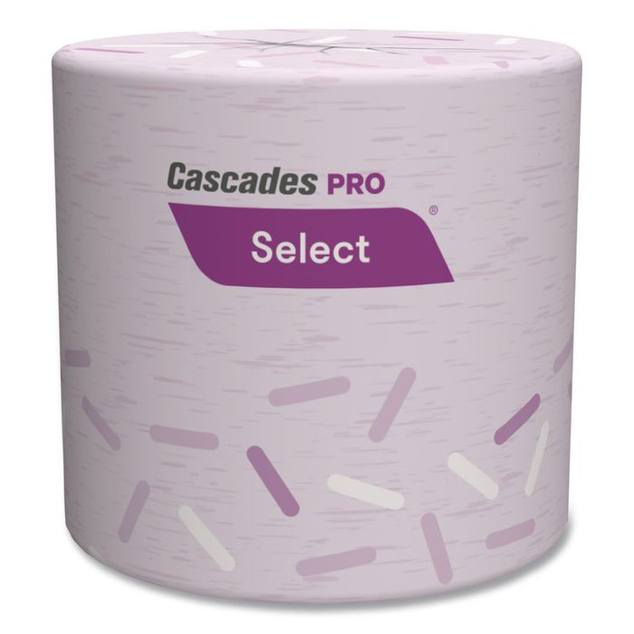 Select Standard Bath Tissue, Septic Safe, 2-Ply, White, 4 x 3.19, 500 Sheets/Roll, 96 Rolls/Carton