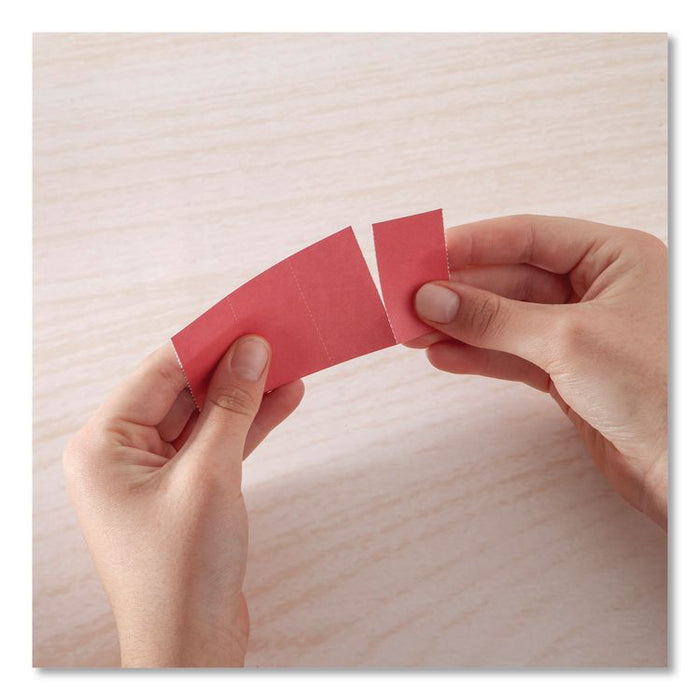 Data Card Replacement, 2 x 1, Assorted Colors, 1,000/Pack