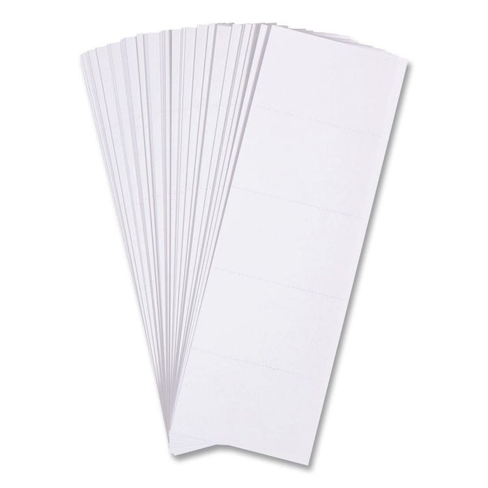 Data Card Replacement, 3 x 1.75, White, 500/Pack