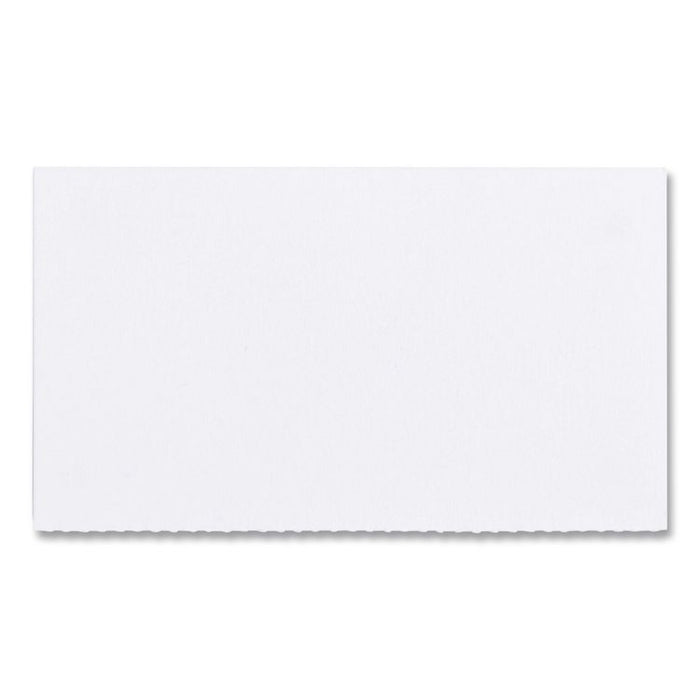 Data Card Replacement, 3 x 1.75, White, 500/Pack