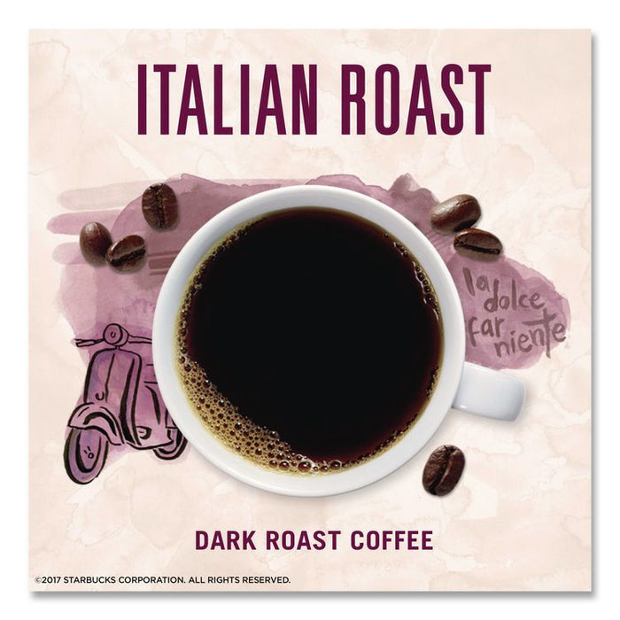 VIA Ready Brew Coffee, 0.11 oz, Italian Roast, 8 Packets/Bag, 12 Bags/Carton