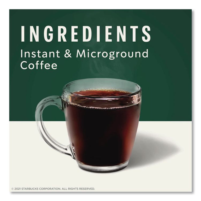 VIA Ready Brew Coffee, 0.11 oz, Italian Roast, 8 Packets/Bag, 12 Bags/Carton