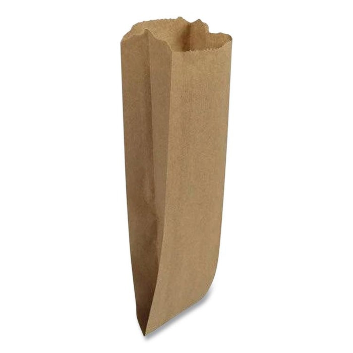 Grocery Paper Bags for Liquor Takeout, Pint Size, 35# Basis Weight, 3.75" x 2.25" x 11.25", Kraft, 500/Bundle