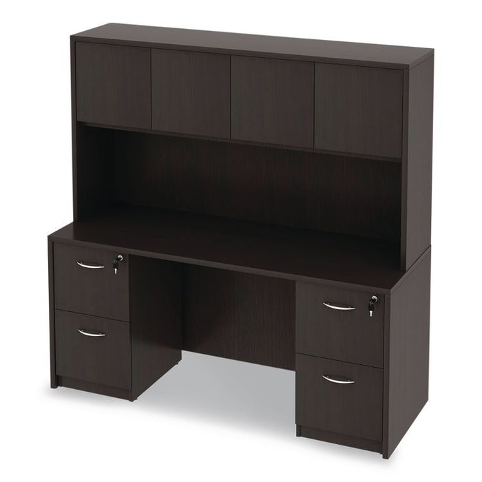 Alera Valencia Series Credenza Shells, 65w x 23.6d x 29.5h, Espresso