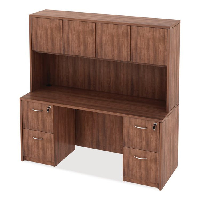 Alera Valencia Series Credenza Shell, 65w x 23.63d x 29.5h, Modern Walnut
