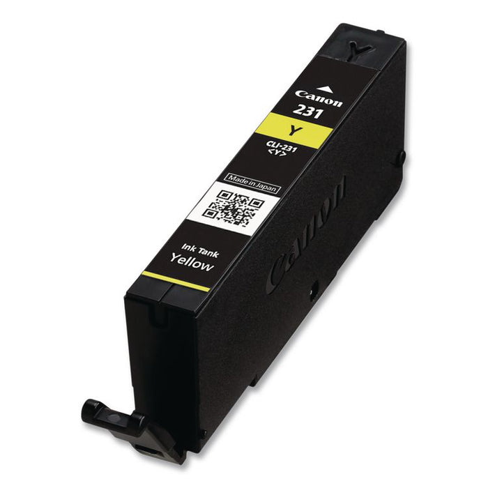 6677C001 (CLI-231) Ink, 800 Page-Yield, Yellow