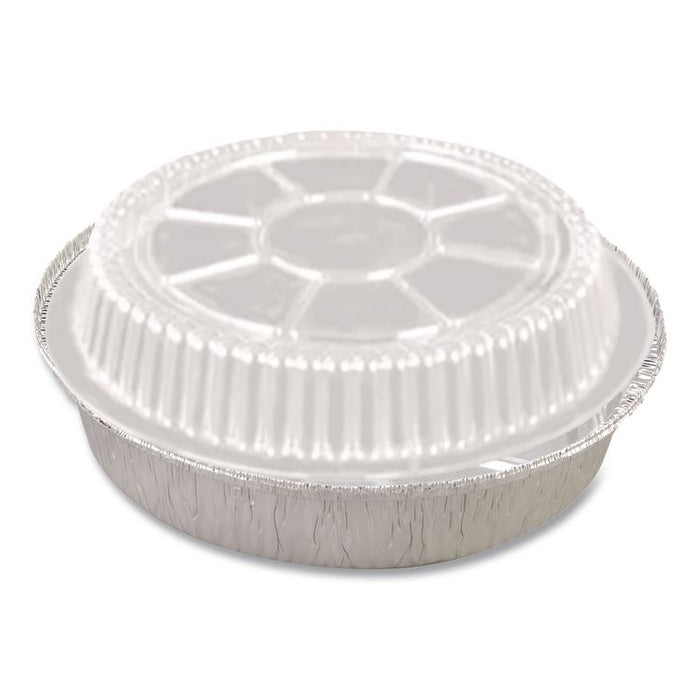Plastic Dome Lid, 8.25" Diameter x 0.88" h, Clear, 500/Carton