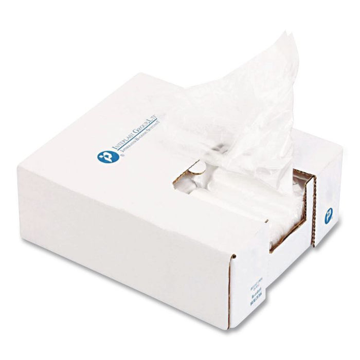 Ice Bucket Liner Bags, 96 oz, 6" x 6" x 12", Clear, 1,000/Carton