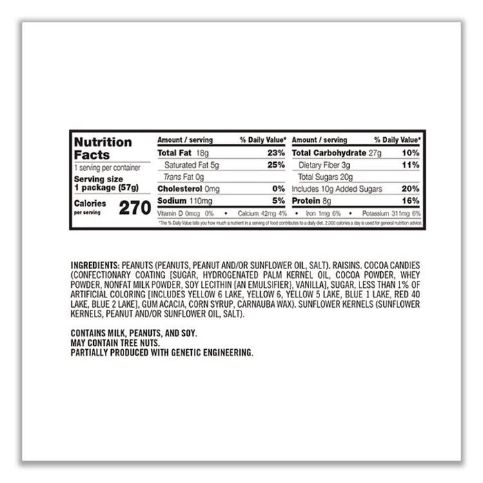 Nut Snacks, Sweet 'N Salty Mix, 2 oz Packets, 24/Box