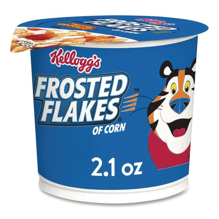Breakfast Cereal, Frosted Flakes, Single-Serve 2.1 oz Cup, 6/Box